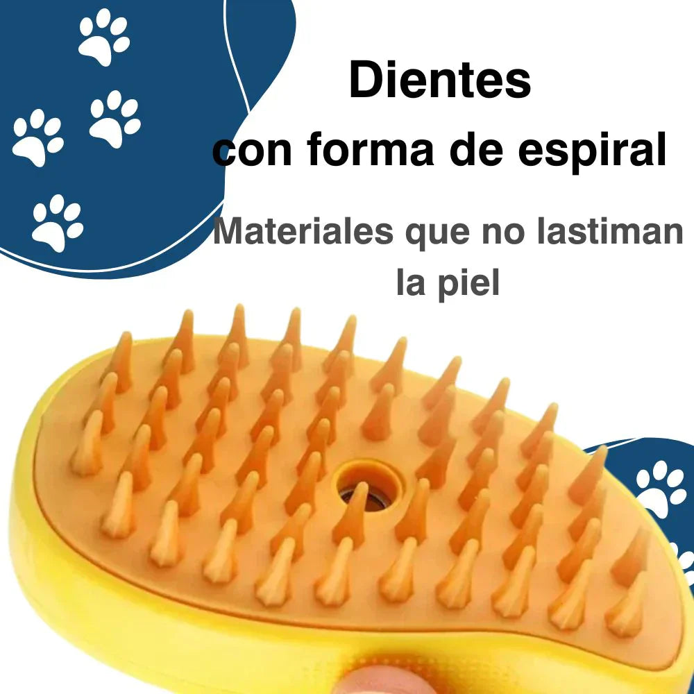 Vapurr® Cepillo 3-en-1 para Gatos y Perros