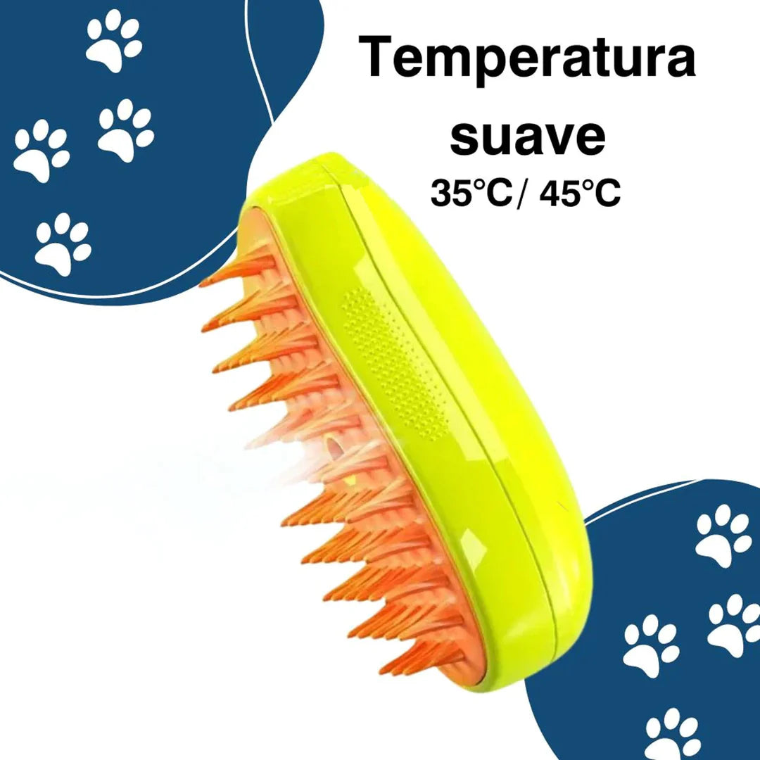 Vapurr® Cepillo 3-en-1 para Gatos y Perros